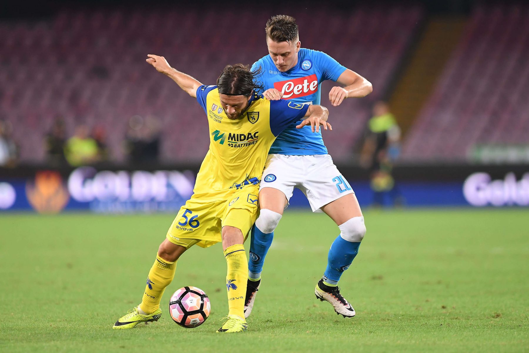 Chievo - Napoli non pareggiano mai